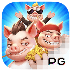 ทดลองเล่น Three Crazy Piggies (สามหมูน้อย)